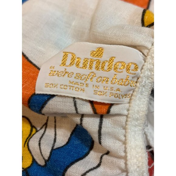 The Walt Disney Company DunDee Vintage Toddler Sheet Set Mickey Mouse Minnie Goo - Picture 8 of 9